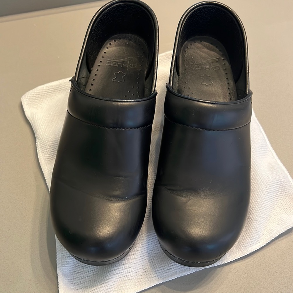 Dansko Women's Professional Shoe, black cabrio, 39 M EU / 8.5-9 B(M) US